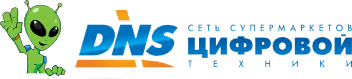 логотип ООО ДНС компьютерный супермаркет DNS